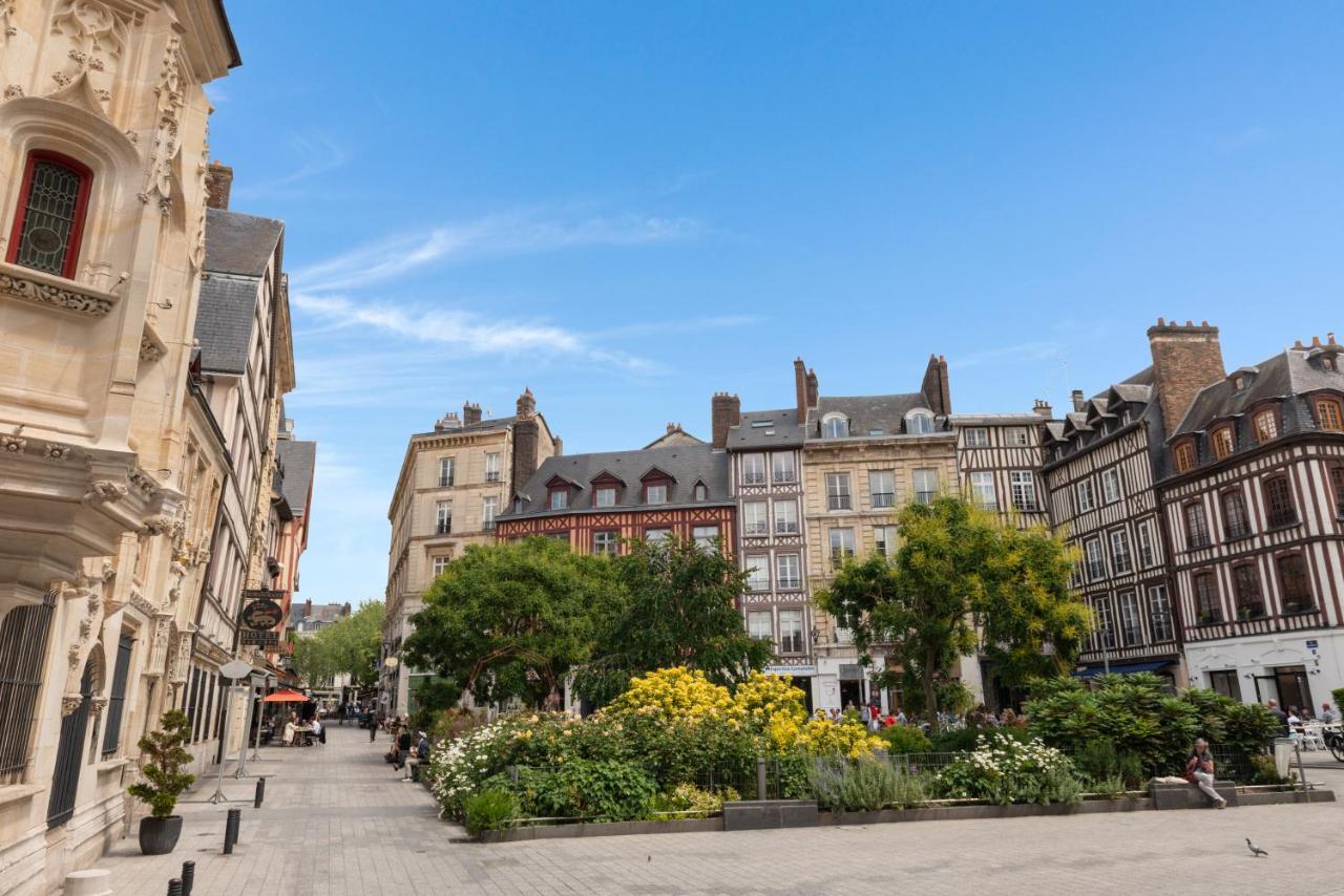 Hotel D'Angleterre Rouen Centre Gare Eksteriør bilde